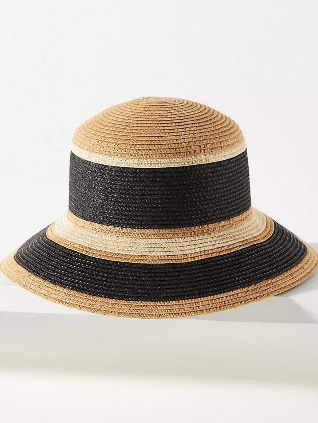 Anthropologie, Lucky Zone Striped Bucket Hat Nwot